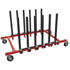 Sealey MK76 Mobile 5 Panel Storage Rack