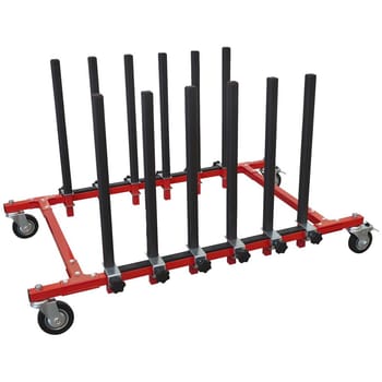 Sealey MK76 Mobile 5 Panel Storage Rack