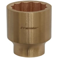 Sealey 1/2" Drive Non Sparking Bi Hexagon Socket Metric