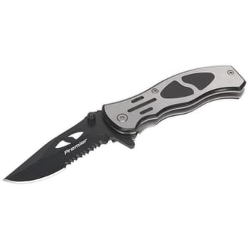 Sealey Stainless Steel Folding Pocket Knife