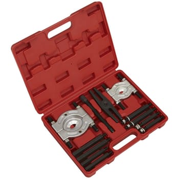 Sealey PS984 Double Mechanical Bearing Separator Puller Set