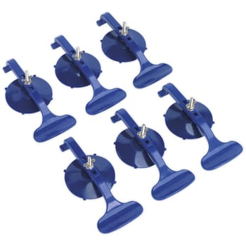 Sealey RE006 6 Piece Suction Clamp Set