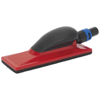 Sealey Hook and Loop Hand Sanding Block and Dust Extraction Port