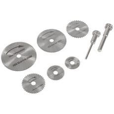 Sealey 8 Piece Mini Circular Saw Blade Set for Drill Chucks