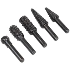 Sealey 5 Piece Rotary Burr Rasp Drill Bit Set