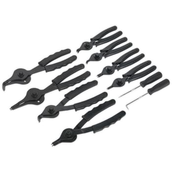 Siegen 10 Piece Circlip Plier and Pick Set