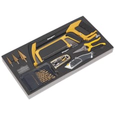 Siegen 28 Piece Tool Tray Cutting and Drilling Set