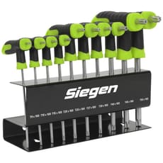 Siegen 10 Piece T Handle Torx Key Set
