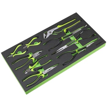 Siegen 9 Piece Pliers Set in Module Tray