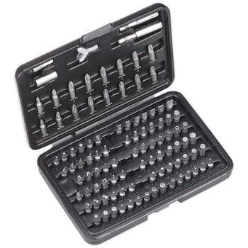 Siegen 100 Piece Screwdriver and Security Bit Set