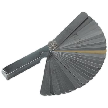 Siegen 32 Blade Feeler Gauge Dual Marked