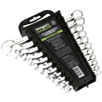 Siegen 11 Piece WallDrive Combination Spanner Set Metric