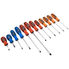 Siegen 12 Piece Soft Grip Screwdriver Set