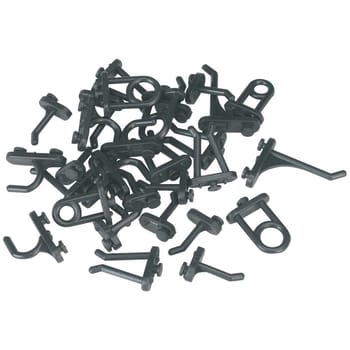 Siegen 30 Piece Hook Set for S0765 Pegboard