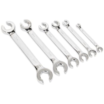 Siegen 6 Piece Flare Nut Spanner Set Metric