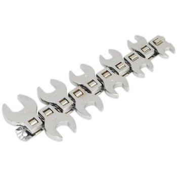 Siegen 10 Piece 3/8" Drive Crow Foot Spanner Set Metric