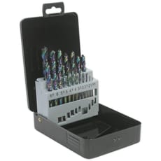 Siegen 19 Piece HSS Titanium Coated Drill Bit Set