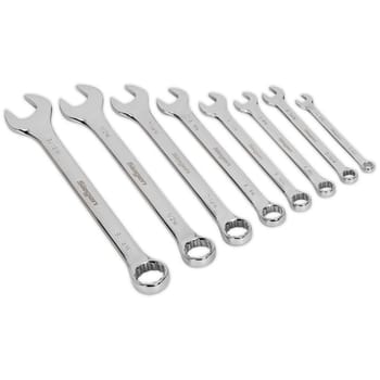 Siegen 8 Piece Combination Spanner Set Whitworth