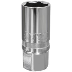 Sealey 1/2" Drive Hexagon Spark Plug Socket Metric
