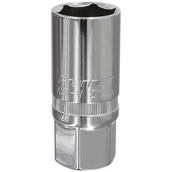 Sealey 1/2" Drive Hexagon Spark Plug Socket Metric