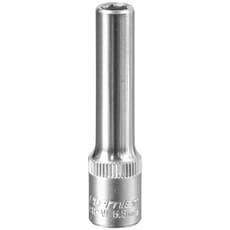 Sealey 1/4" Drive Deep Hexagon WallDrive Socket Metric