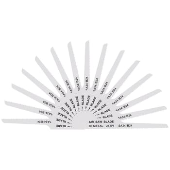 Sealey SA34 24TPI Air Saw Blades