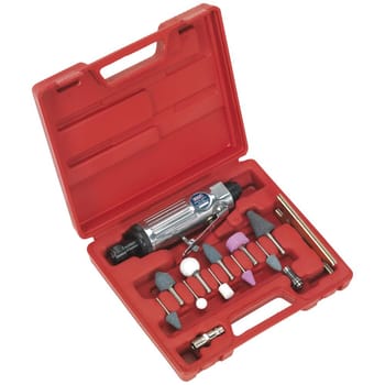 Sealey SA67 13 Piece Air Die Grinder Kit