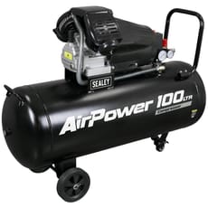 Sealey SAC10030VA V Twin Direct Drive Air Compressor 100 Litre