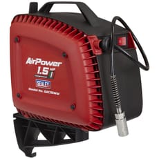 Sealey SAC15WM Wall Mount Oil Free Air Compressor and Hose Reel