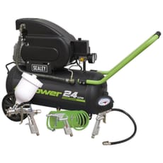 Sealey SAC2420EPK Direct Drive Air Compressor 24 Litre