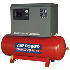 Sealey SAC42755BL Low Noise Air Compressor 270 Litre