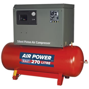 Sealey SAC72775BL Low Noise Air Compressor 270 Litre