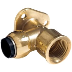 Sealey 3/4" BSP Brass Wingback Elbow for Sharkbite Systems