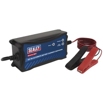 Sealey SBC4 Battery Charger and Maintainer 12V 4A Automatic