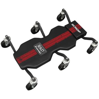 Sealey Premier Steel Mechanics Creeper for Rough Ground