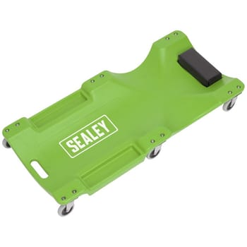 Sealey Composite Creeper Hi-Vis Green