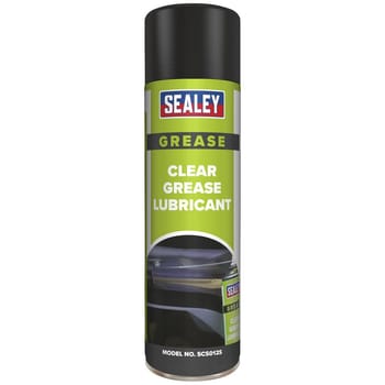 Sealey Clear Grease Lubricant Spray