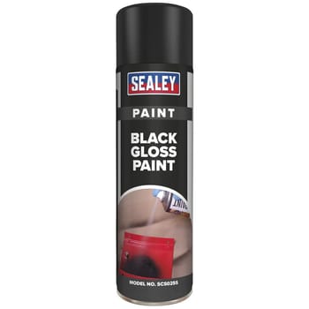 Sealey Gloss Aerosol Spray Paint Pack of 6