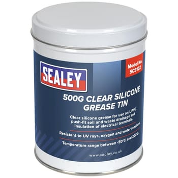 Sealey Silicone Clear Grease
