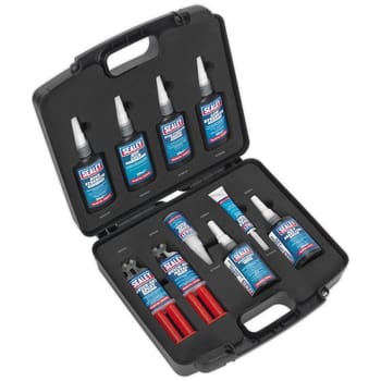 Sealey 10 Piece Adhesive and Sealant Kit