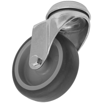 Sealey Medium Duty Thermoplastic Bolt Hole Swivel Castor Wheel