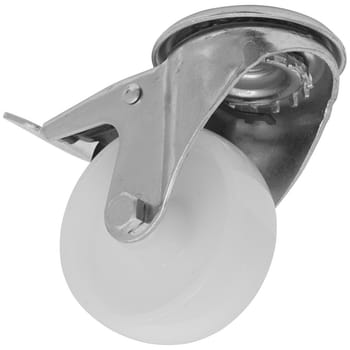 Sealey Heavy Duty Nylon Castor Wheel Bolt Hole and Total Lock