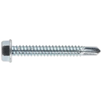 Sealey Hex Head Zinc Plated Din 7504K Self Drilling Screws