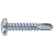 Sealey Pan Head Phillips Zinc Plated D7504N Self Drilling Screws