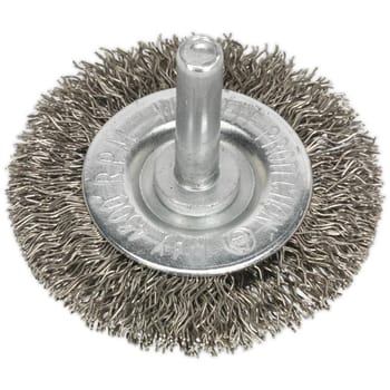 Sealey Flat Stainless Steel Wire Brush