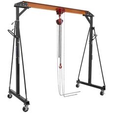 Sealey Portable Adjustable Gantry Crane & Geared Trolley Combo