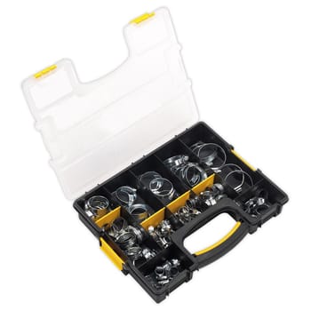 Sealey 85 Piece Hose Clip Assortment