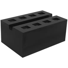 Sealey Slotted Rubber Support Block for Viking Jacking Beams