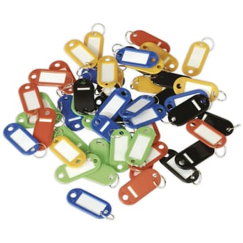 Sealey 50 Piece Key Tag Assortment