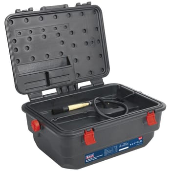 Sealey SM222 Mobile Parts Cleaning Tank and Brush